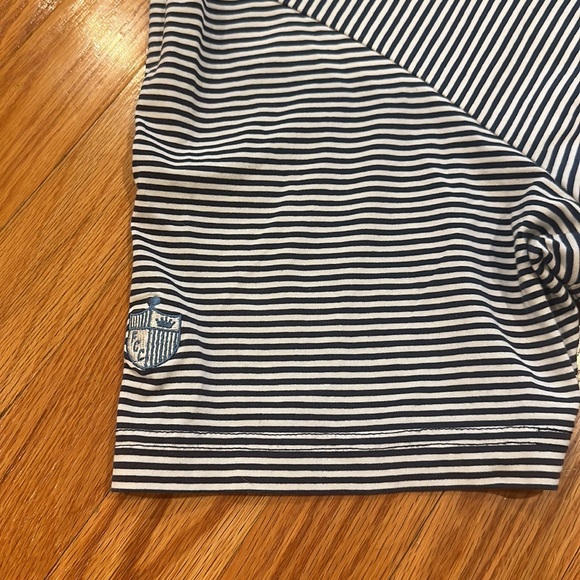 Peter Millar Men’s Navy & White Striped Golf Polo Size XL - Picture 7 of 8